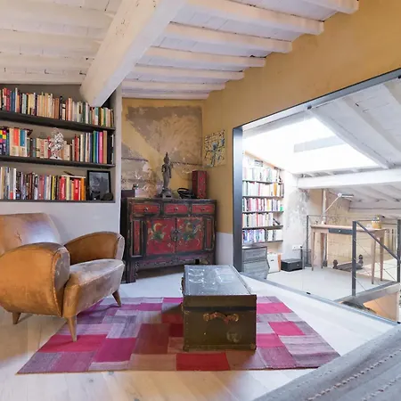 Unique 100 Sqm Design Flat In Oltrarno 公寓 佛罗伦萨